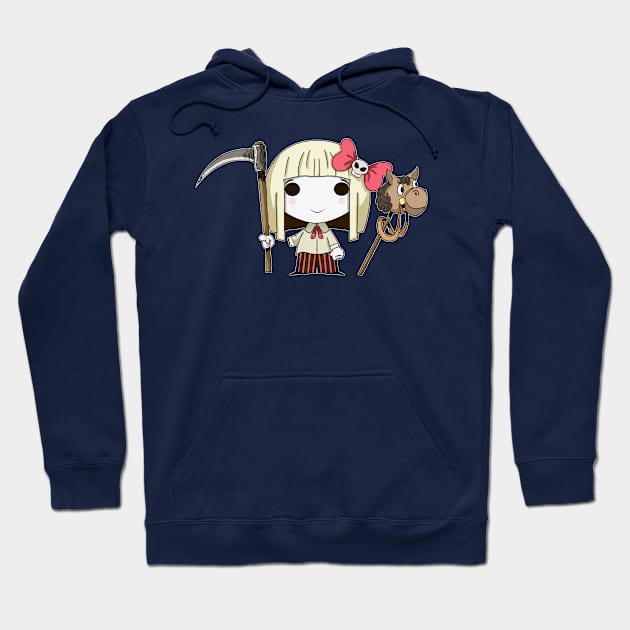 CUTE GRIM REAPER Hoodie by droidmonkey